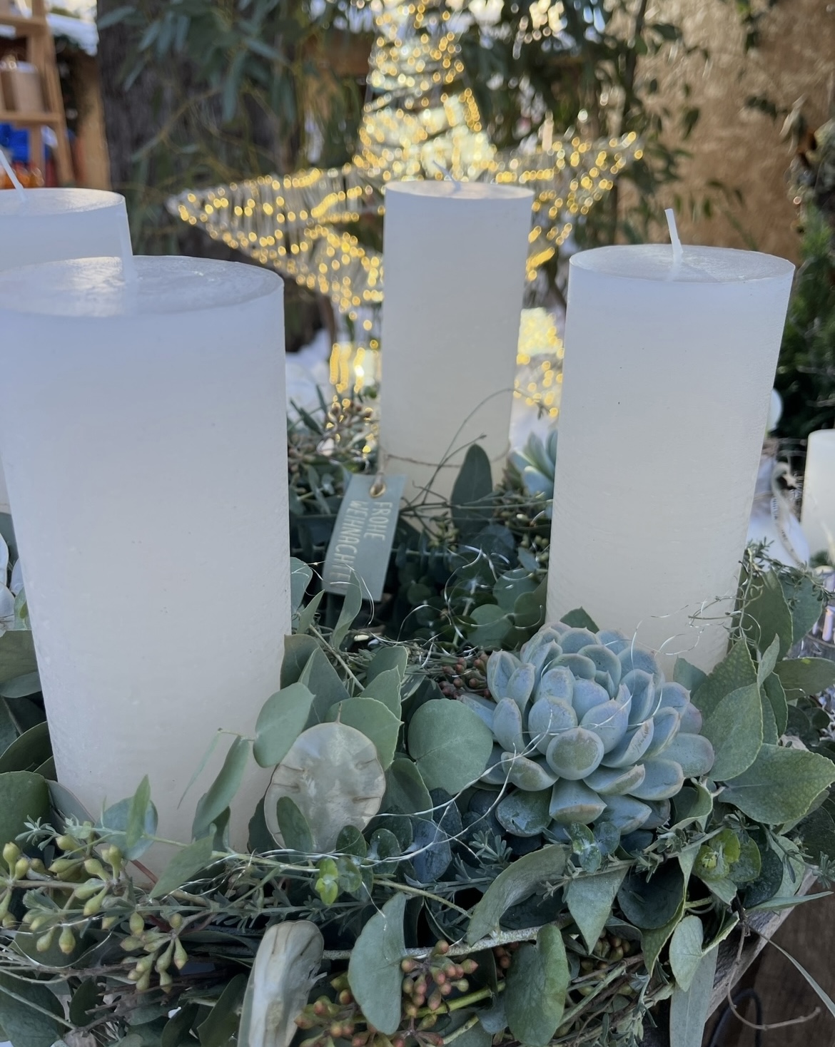 Adventskranz 3