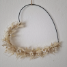 Loop mit Trockenblumen