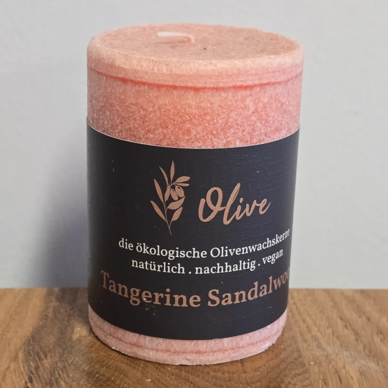 Duftkerzen aus Olivenwachs - 100% natürliche Öle