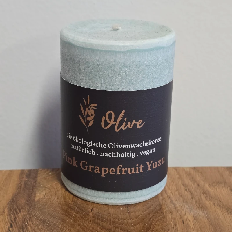 Duftkerzen aus Olivenwachs - 100% natürliche Öle